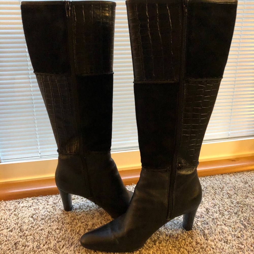Leather and Suede Boots